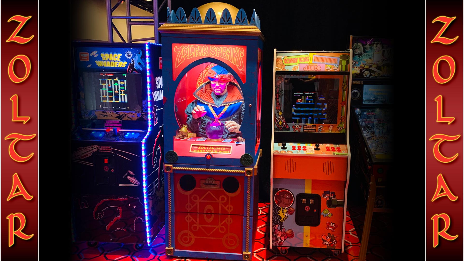 tampa fortune teller arcade machine